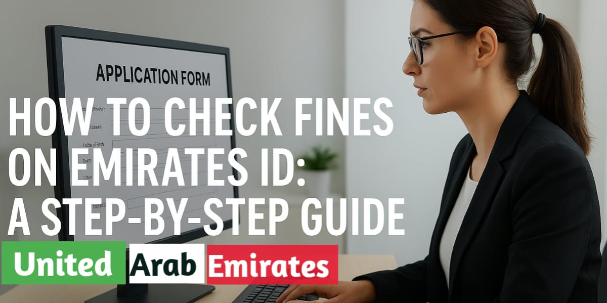 How to Check Fines on Emirates ID
